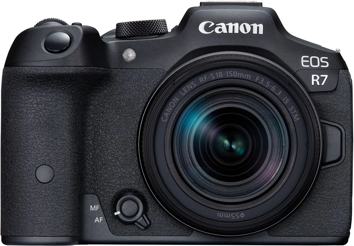 Canon EOS R7 RF-S 18-150mm S STM - 32.5MP APS-C Zwart