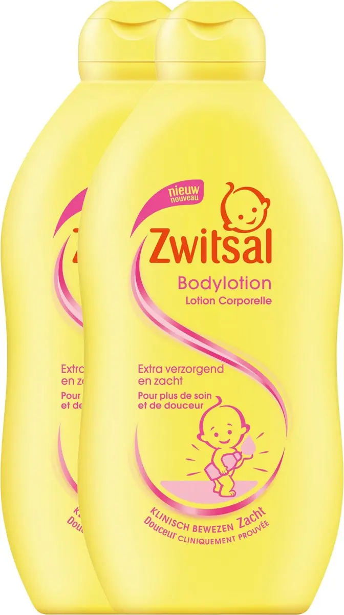 Zwitsal Baby Bodylotion - 2x400ml