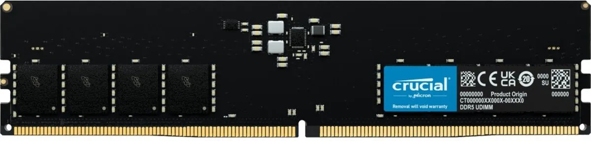 Crucial CT32G48C40U5 DDR5 RAM 32GB 4800MHz