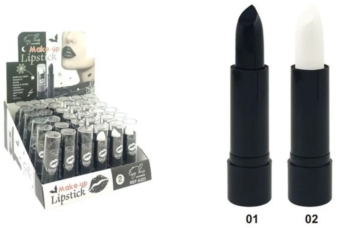 Easy Paris Cosmetics Lippenstift Set Zwart/Wit
