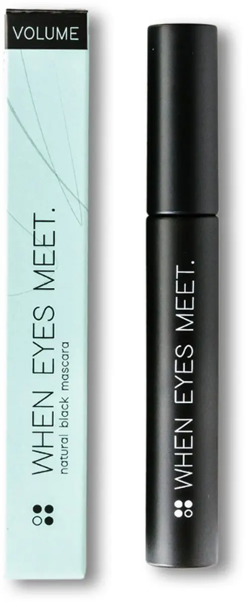 RainPharma When Eyes Meet Natural Black Mascara 9ml