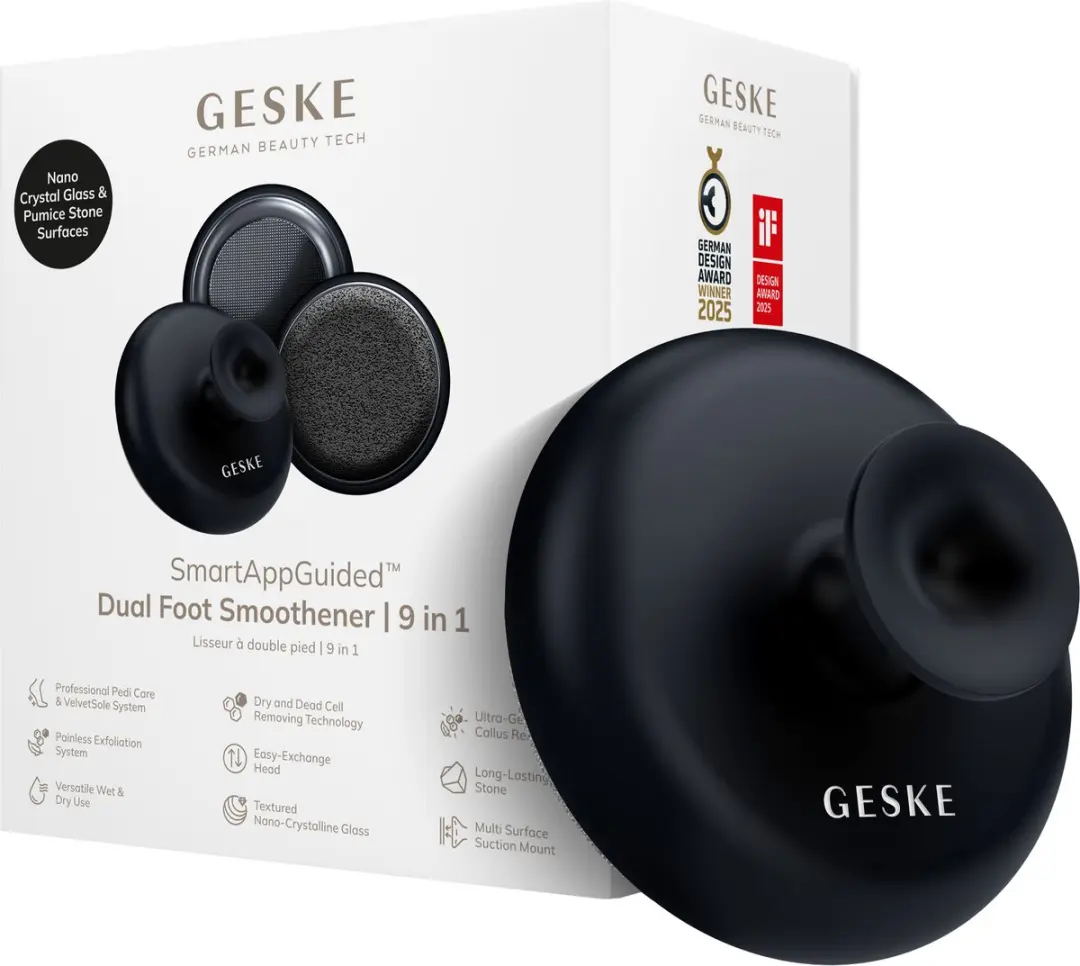 GESKE Dual Foot Smoothener 9-in-1 - Starlight