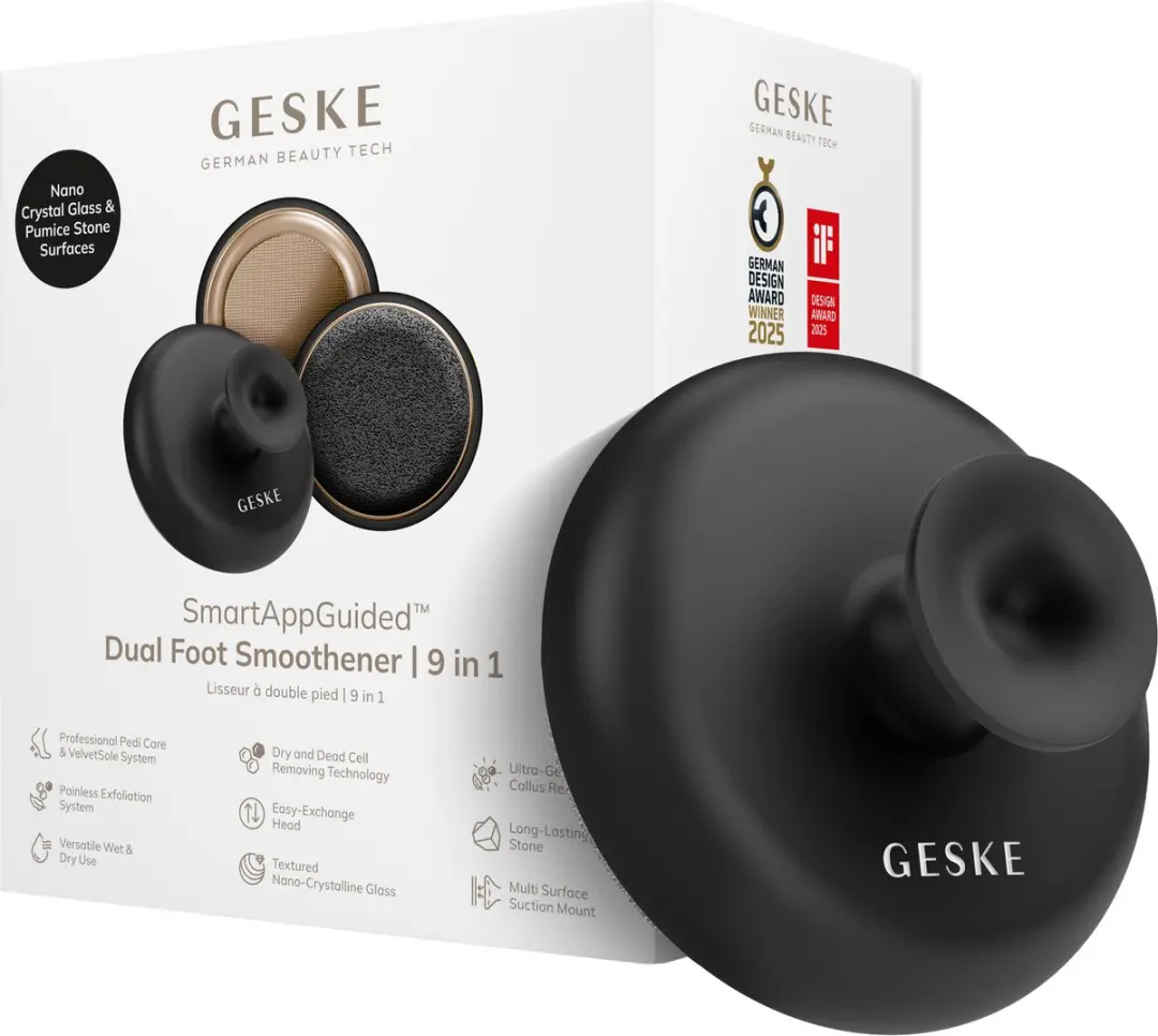GESKE Dual Foot Smoothener 9-in-1 - Starlight