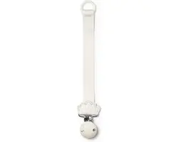 Elodie Fopspeenketting Shell Vanilla White