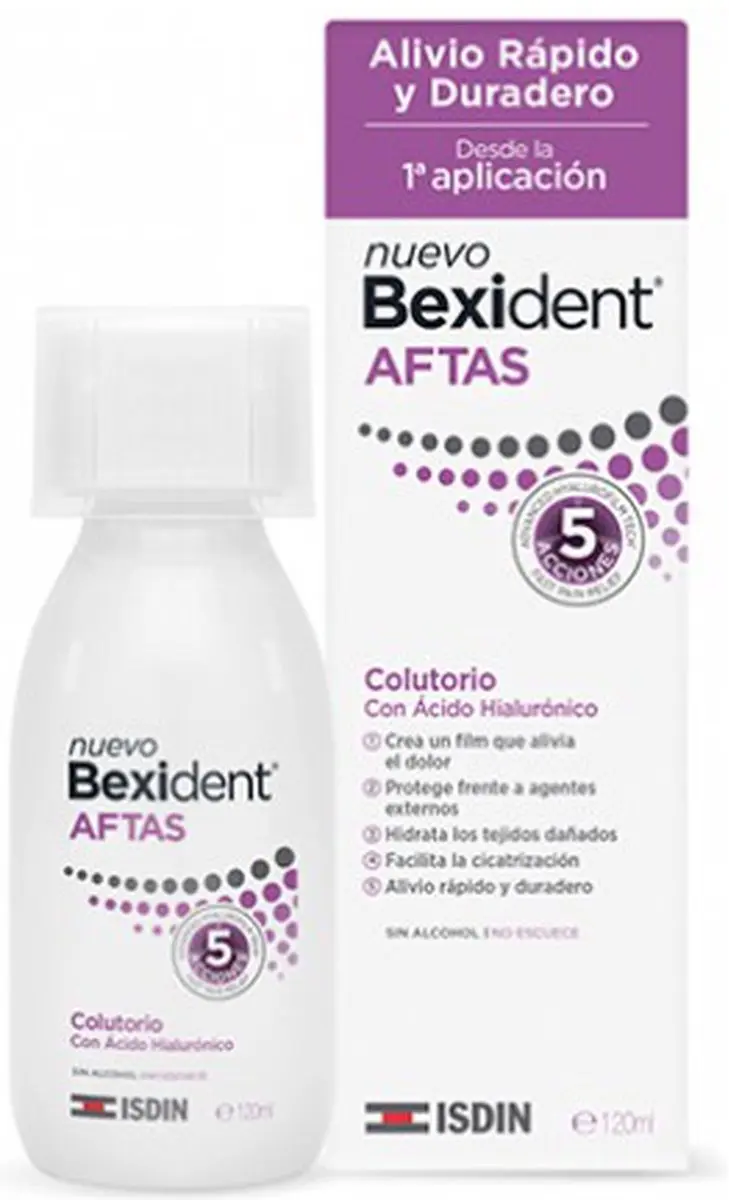 Isdin Bexident Aftas Mondwater 120ml