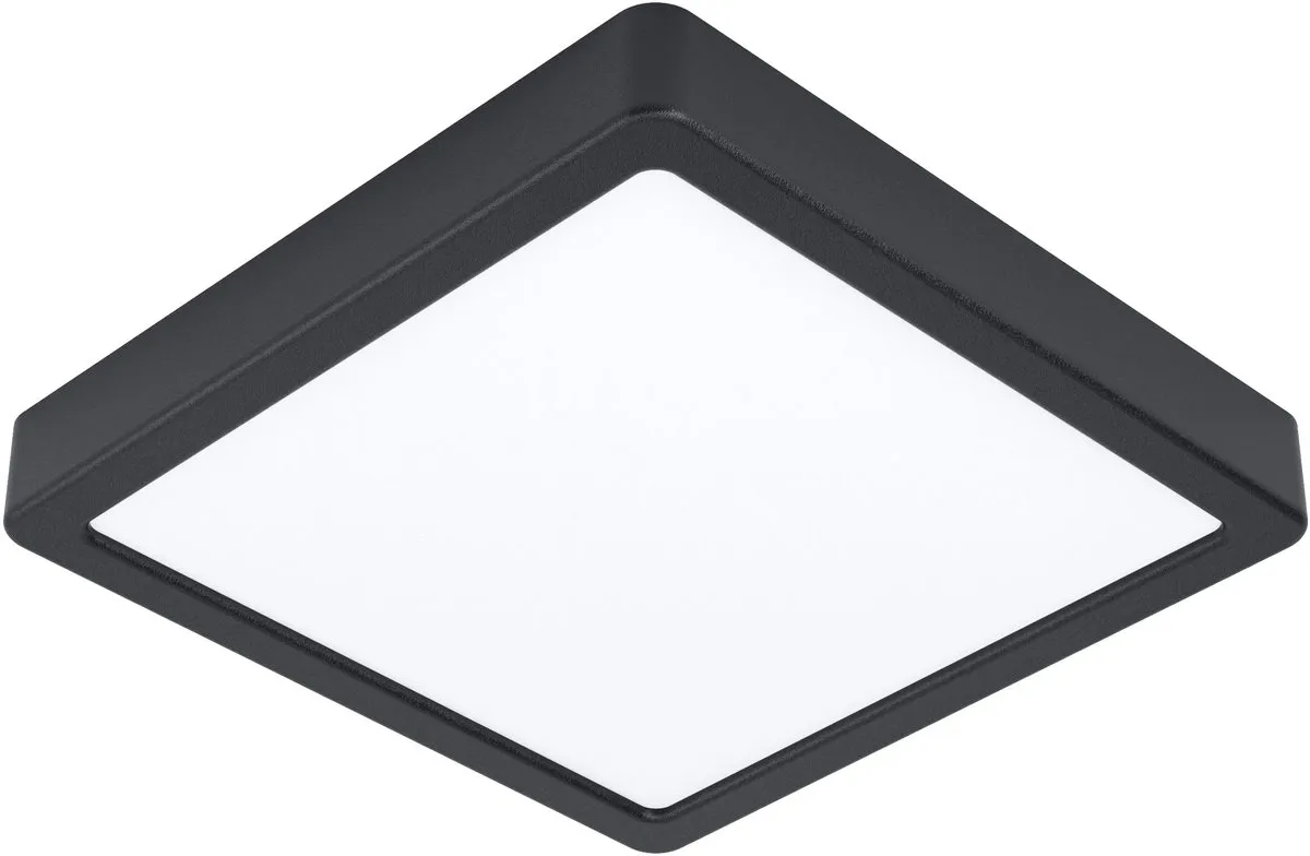 Eglo Fueva 5 Plafondlamp LED 21cm - Zwart