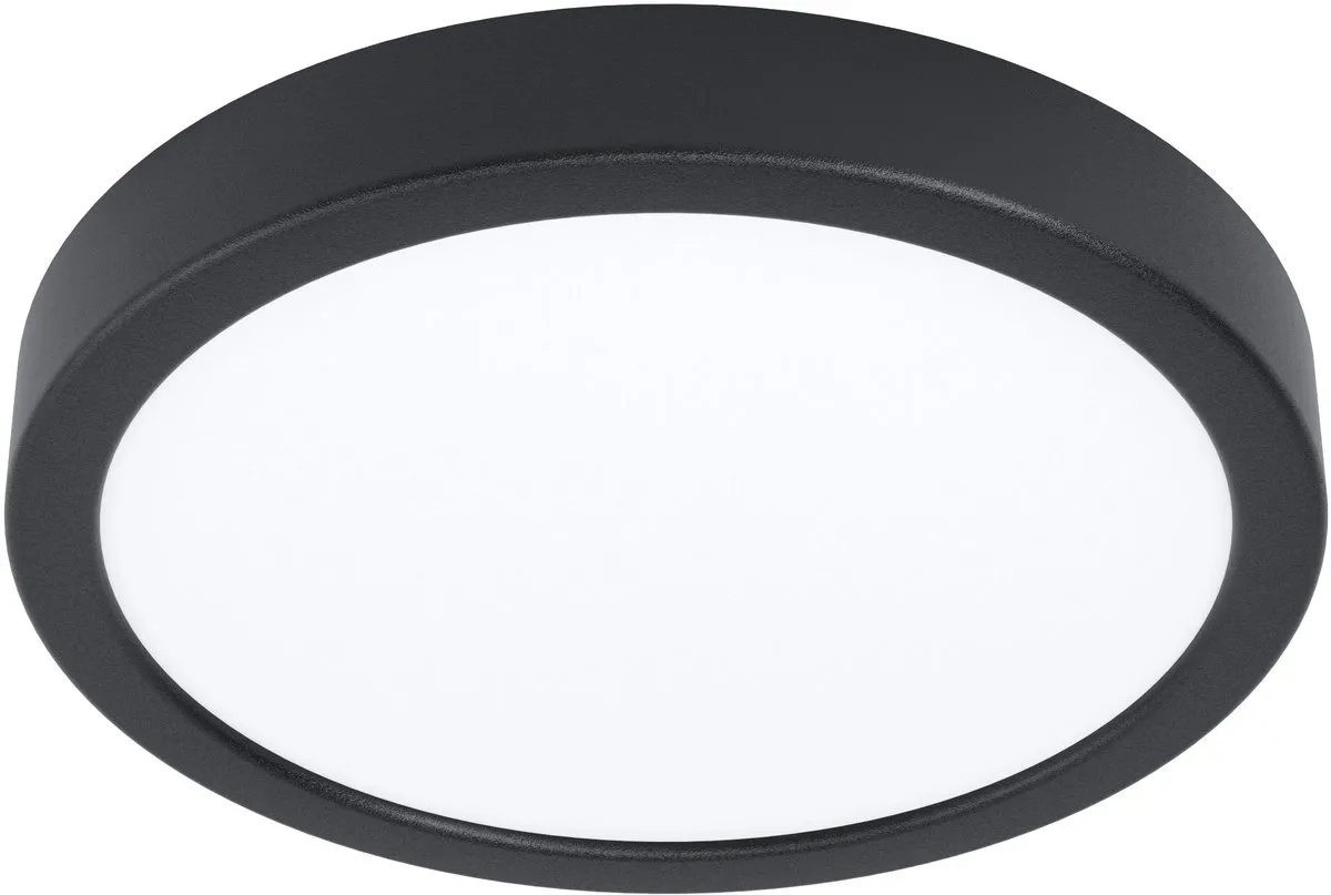 Eglo Fueva 5 Plafondlamp LED 21cm - Zwart