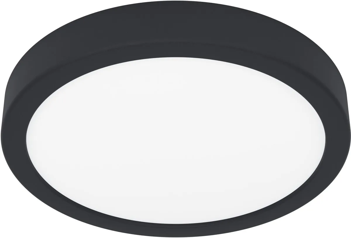 Eglo Fueva 5 Plafondlamp LED 21cm - Zwart