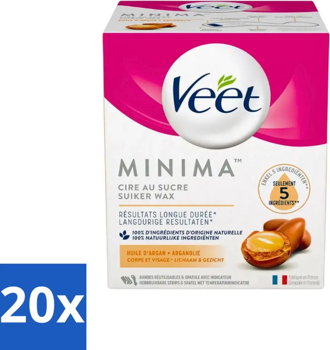Veet Warme Wax Minima Arganolie 250ml