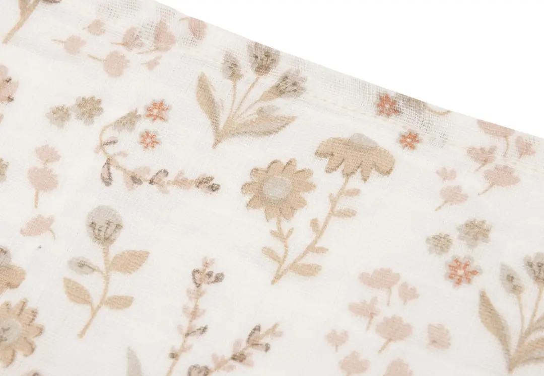 Jollein Hydrofiel Monddoekje Bloomy 31x31cm - 3 Stuks