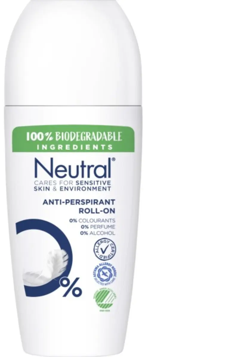 Neutral 0% Deodorant Roller 50ml
