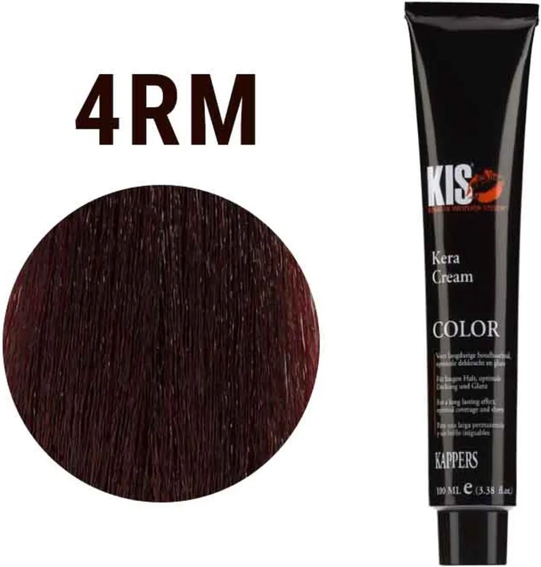 KIS KeraCream Color 100ml - Bruin 4RM Permanent
