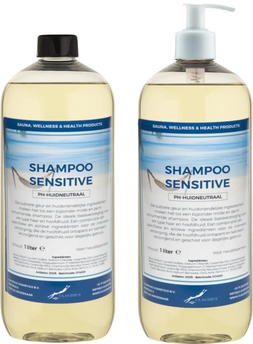 Splashbox Cosmetics Sensitive Care Shampoo 2x1L