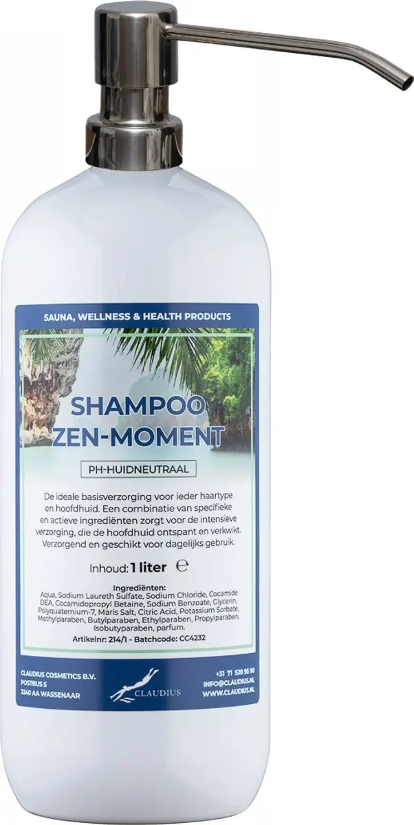 Splashbox Cosmetics Shampoo Zen Moment 1L