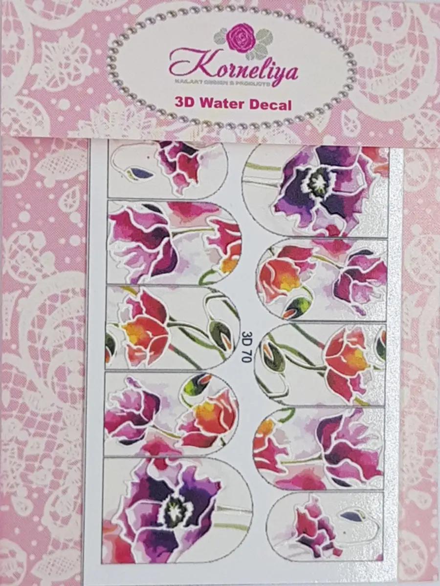 Korneliya 3D Waterdecal 070b