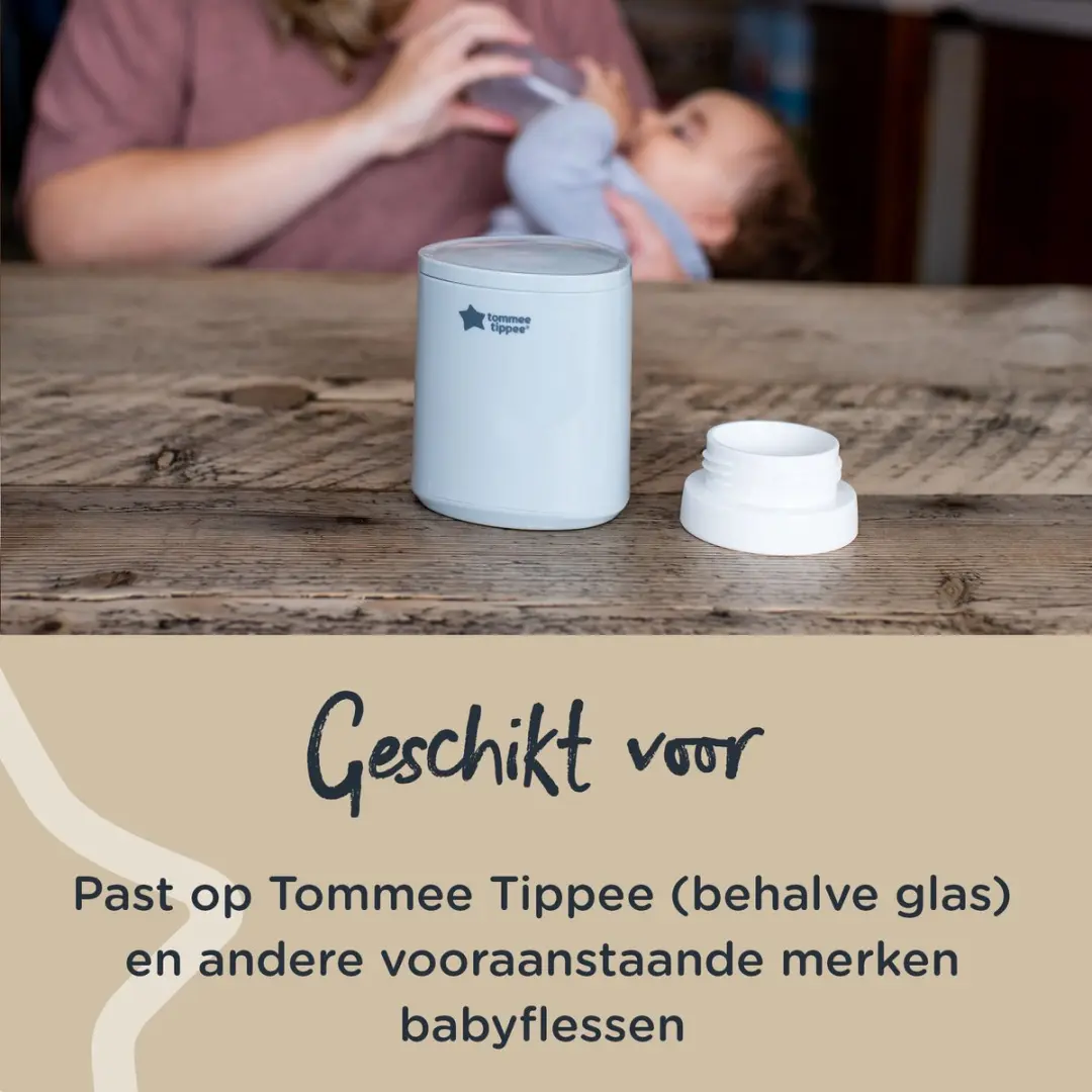 Tommee Tippee LetsGo Draagbare Flessenwarmer - USB Oplaadbaar - Gris