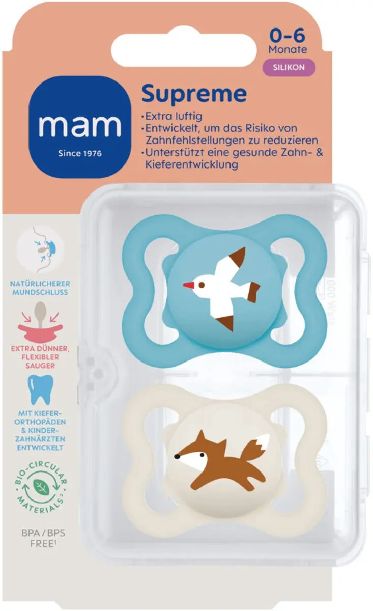 MAM Supreme Fopspeen 0-6mnd