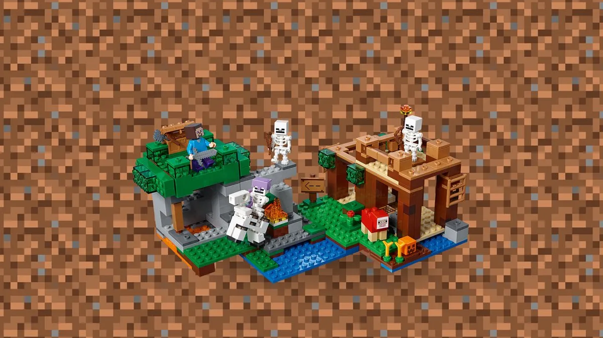 LEGO Minecraft De Skeletaanval 21146 - 457 Stenen
