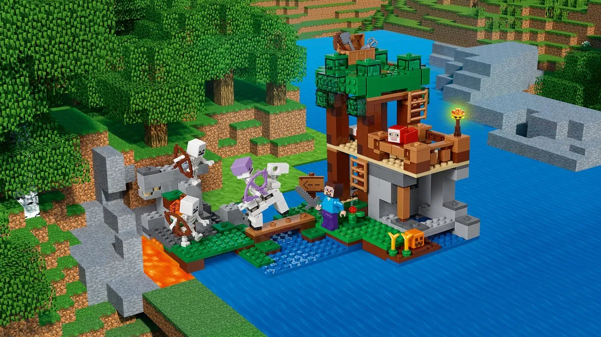 LEGO Minecraft De Skeletaanval 21146 - 457 Stenen