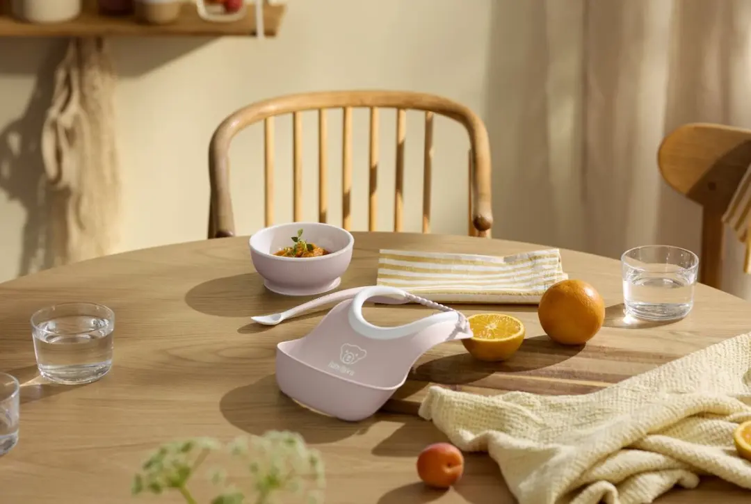 BabyBjörn Babyservies 3-delig Pastelroze - 078001