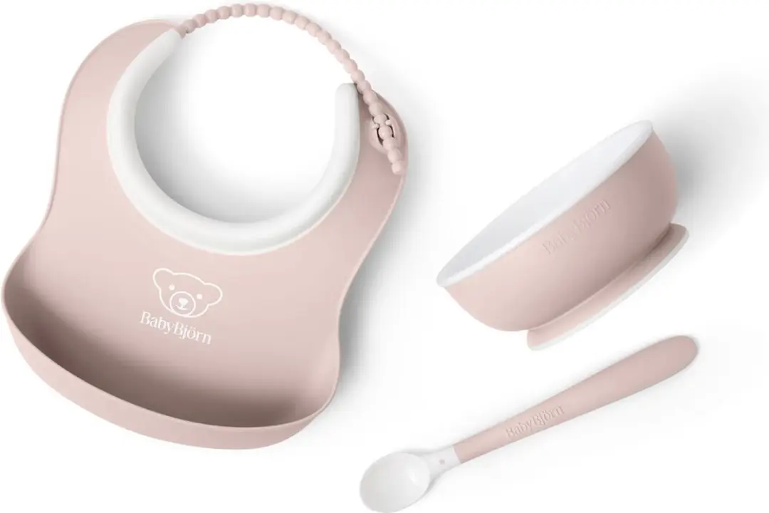 BabyBjörn Babyservies 3-delig Pastelroze