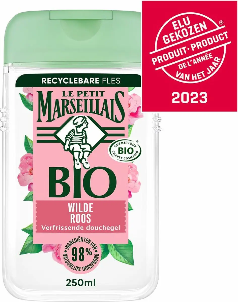 Le Petit Marseillais Bio Rose Sauvage Gel Douche 250ml