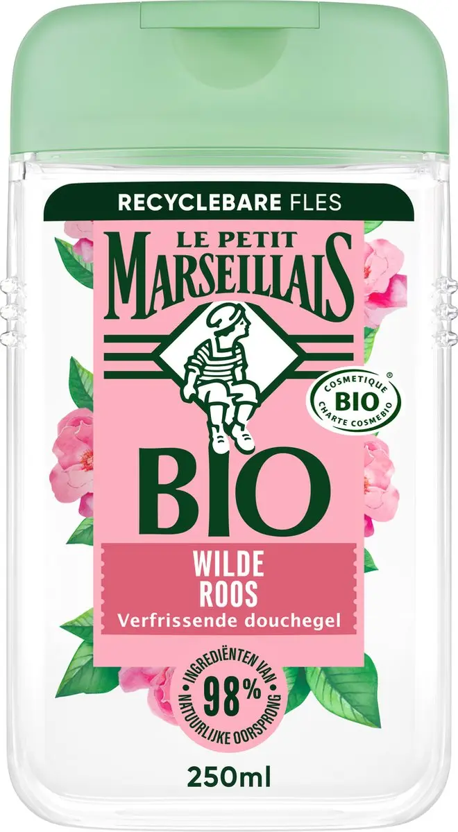 Le Petit Marseillais Bio Rose Sauvage Gel Douche 250ml
