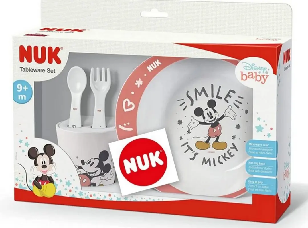 NUK Disney Mickey Serviesset 4-delig