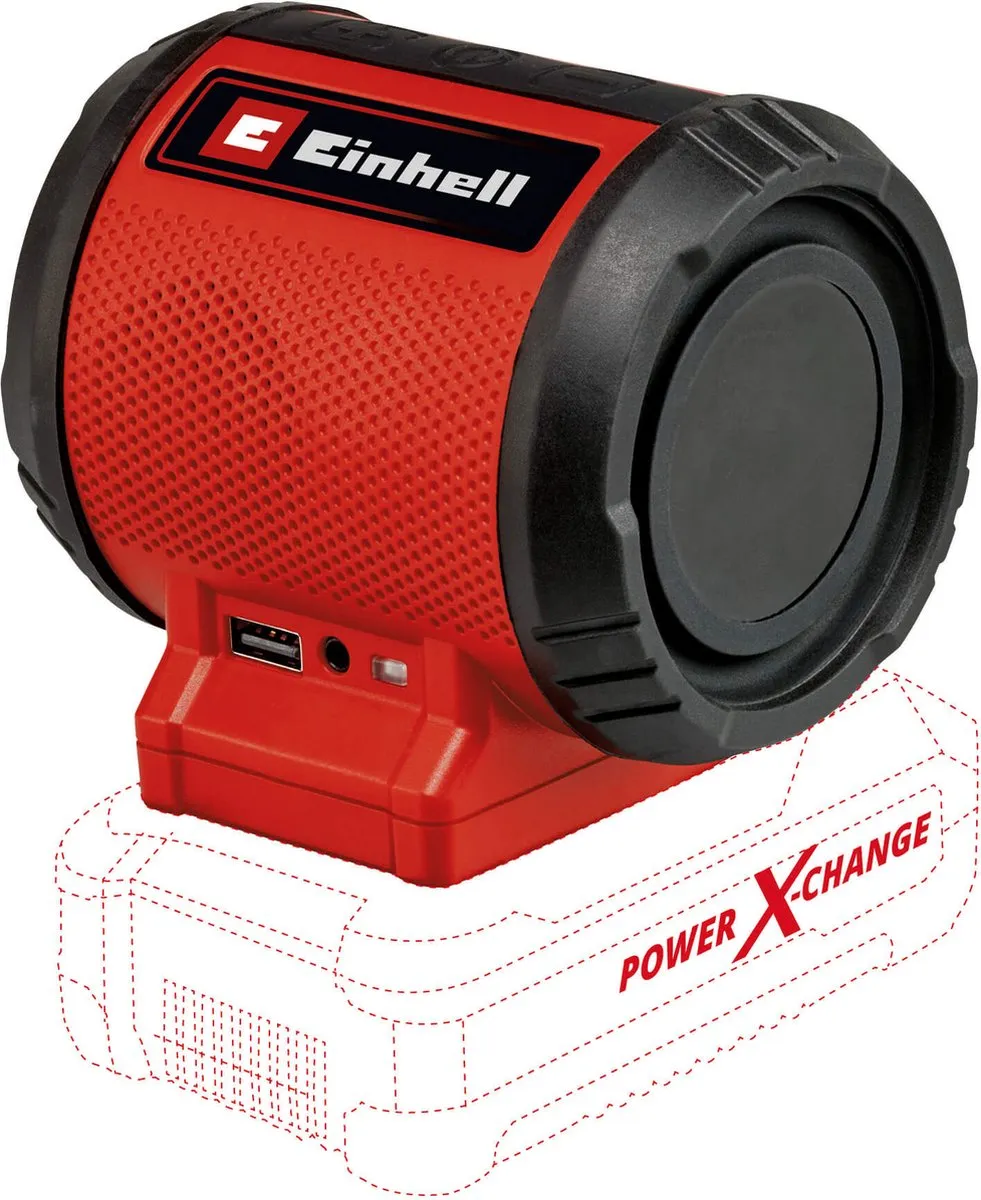 Einhell Accu Luidspreker TC-SR 18 Li BT Solo
