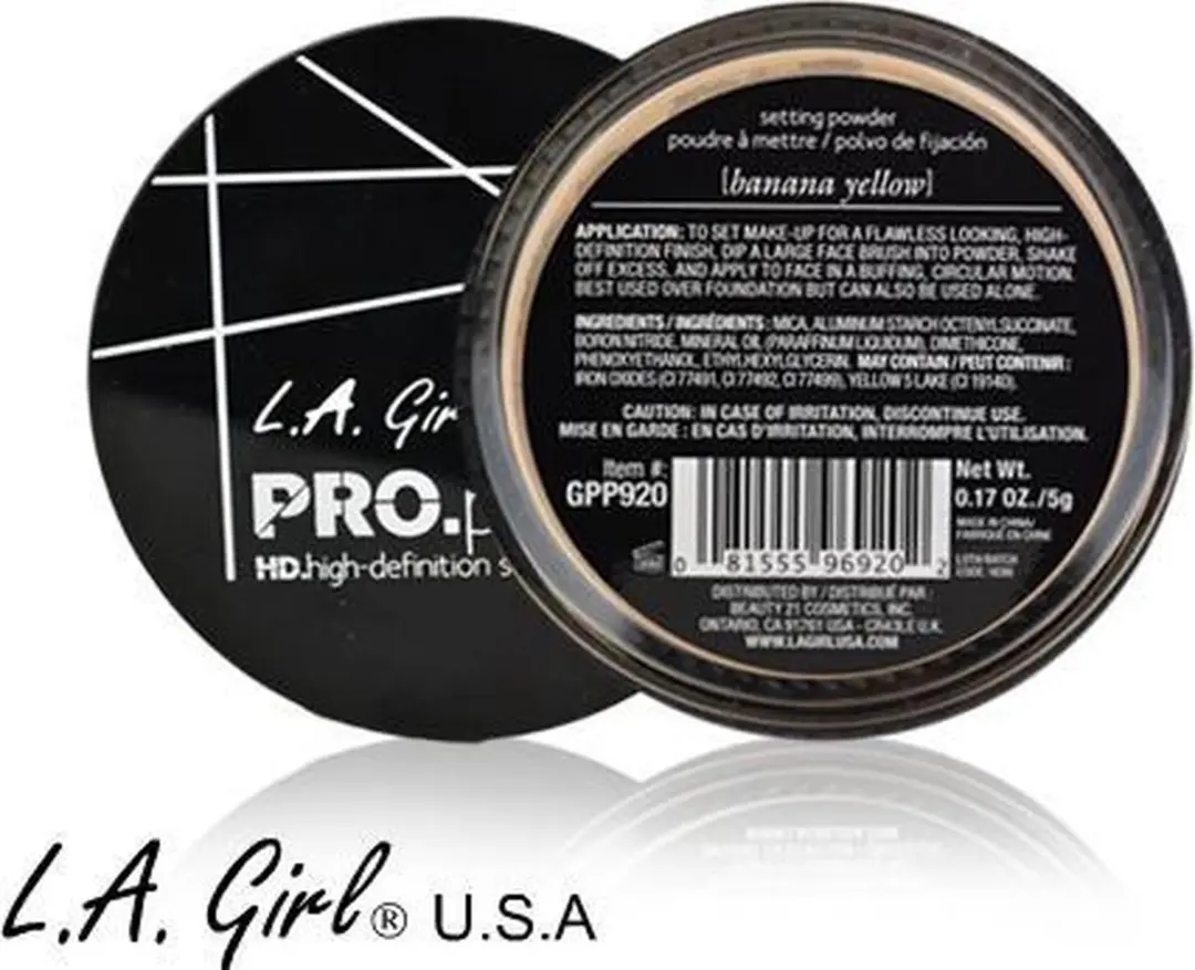 L.A. Girl PRO Setting Powder Banana 43g