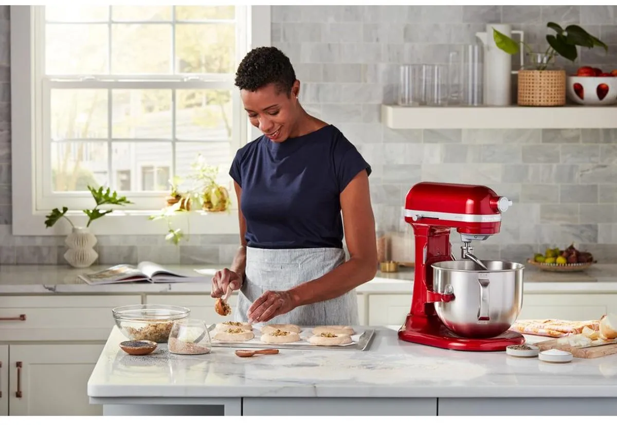 KitchenAid Artisan Keukenmachine 375W - 11 Snelheden - 6,6L - Appelrood