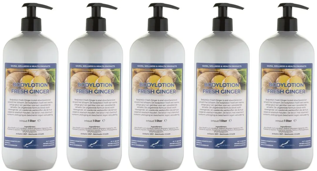 Splashbox Cosmetics Bodylotion Fresh Ginger 1L