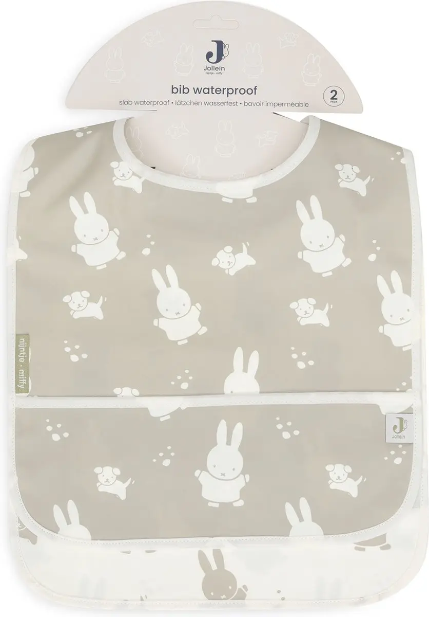 Jollein x Nijntje Slab Waterproof Miffy&Snuffy