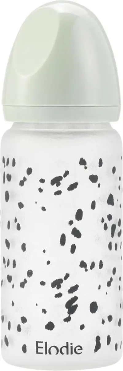 Elodie Glazen Babyfles 270ml - Dalmatian Dots