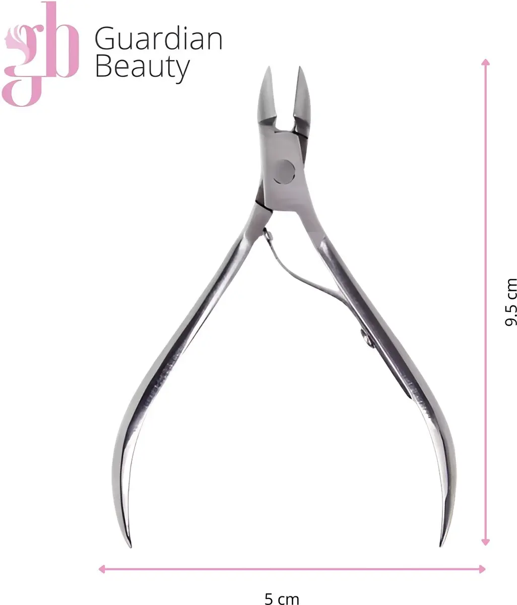 Guardian Beauty Nagelriemtrimmer - Roestvrijstaal - Multikleur