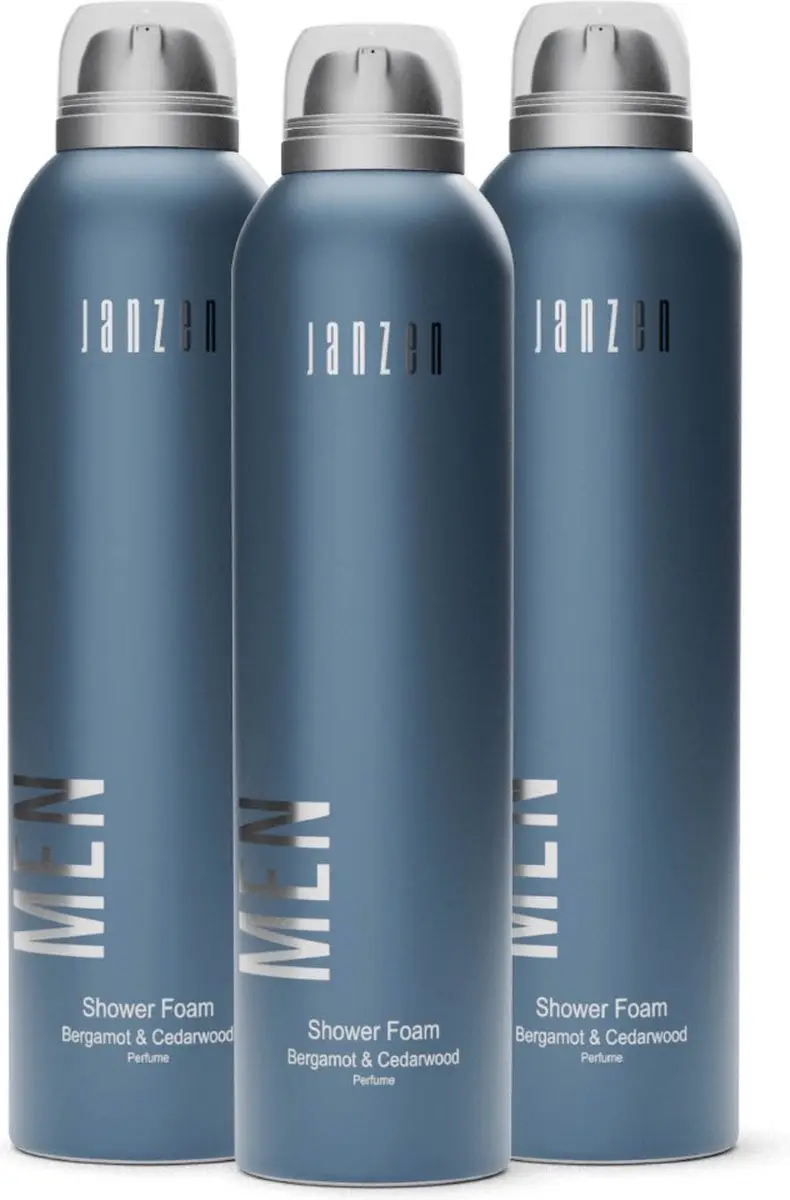 Janzen Shower Foam 3x200ml