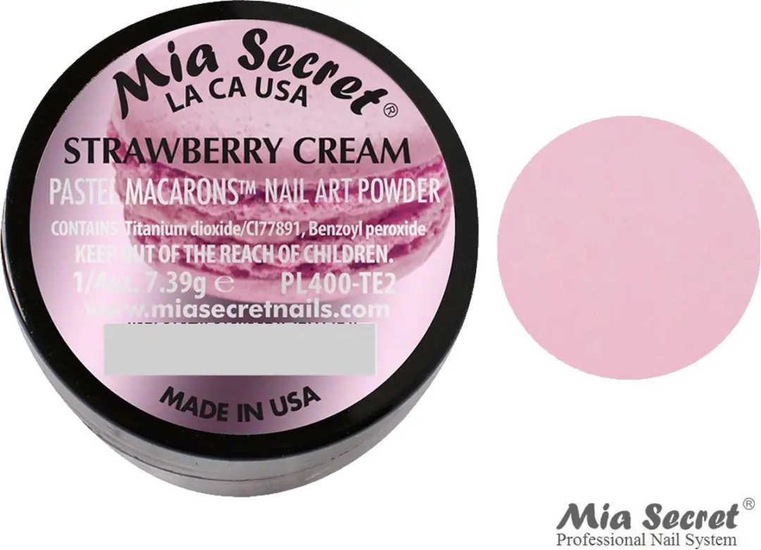 Mia Secret Acrylpoeder Strawberry Cream Roze 7.5ml