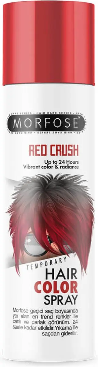 Morfose Hair Color Spray Red Crush 150ml