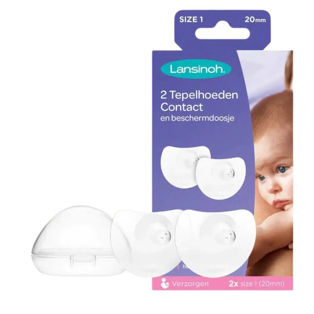 Lansinoh Tepelbeschermers 20mm - Transparant