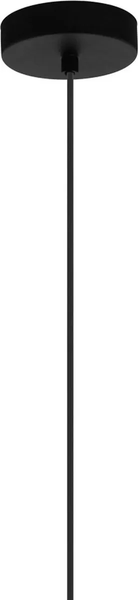 Eglo Roding Hanglamp E27 Ø18cm - Zwart/Bruin