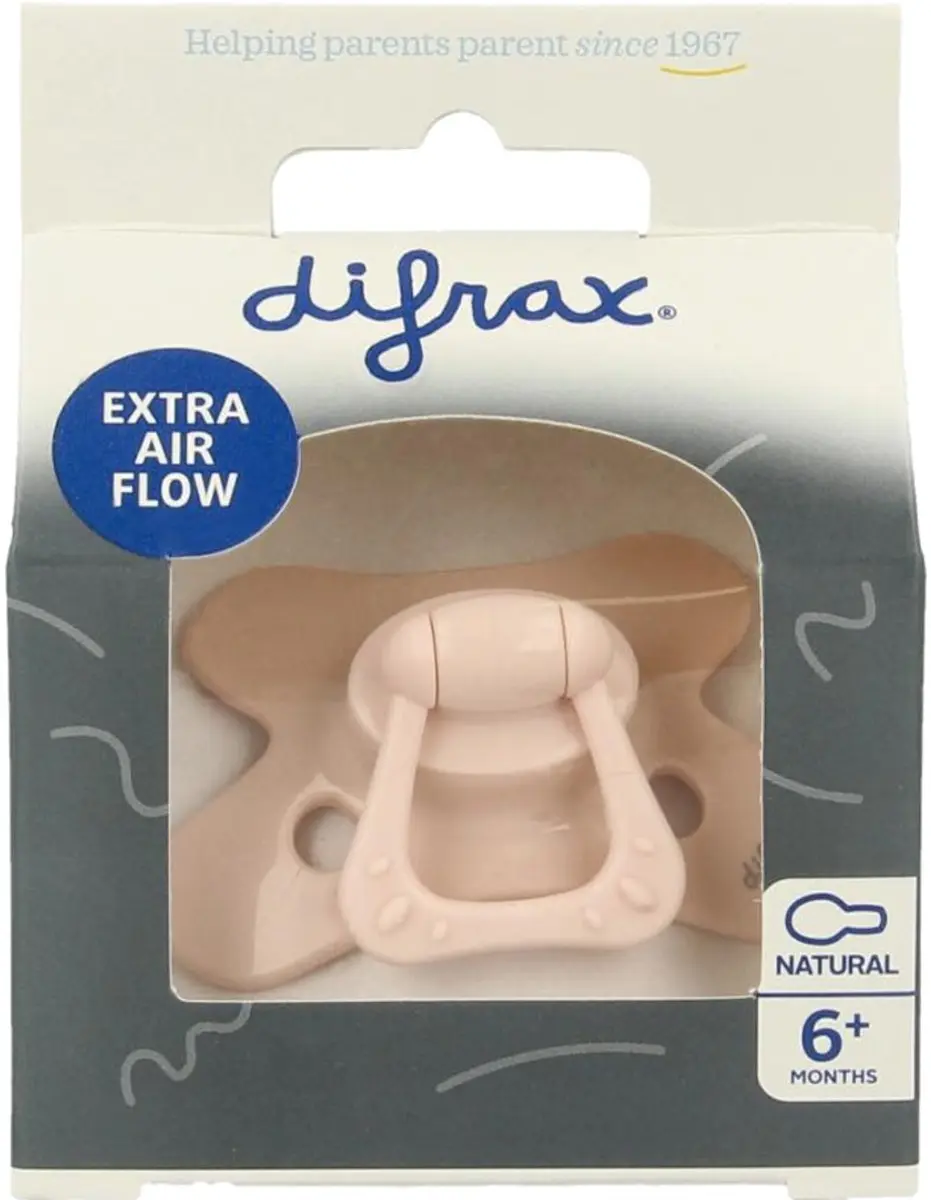 Difrax Fopspeen Natural 6+ Maanden