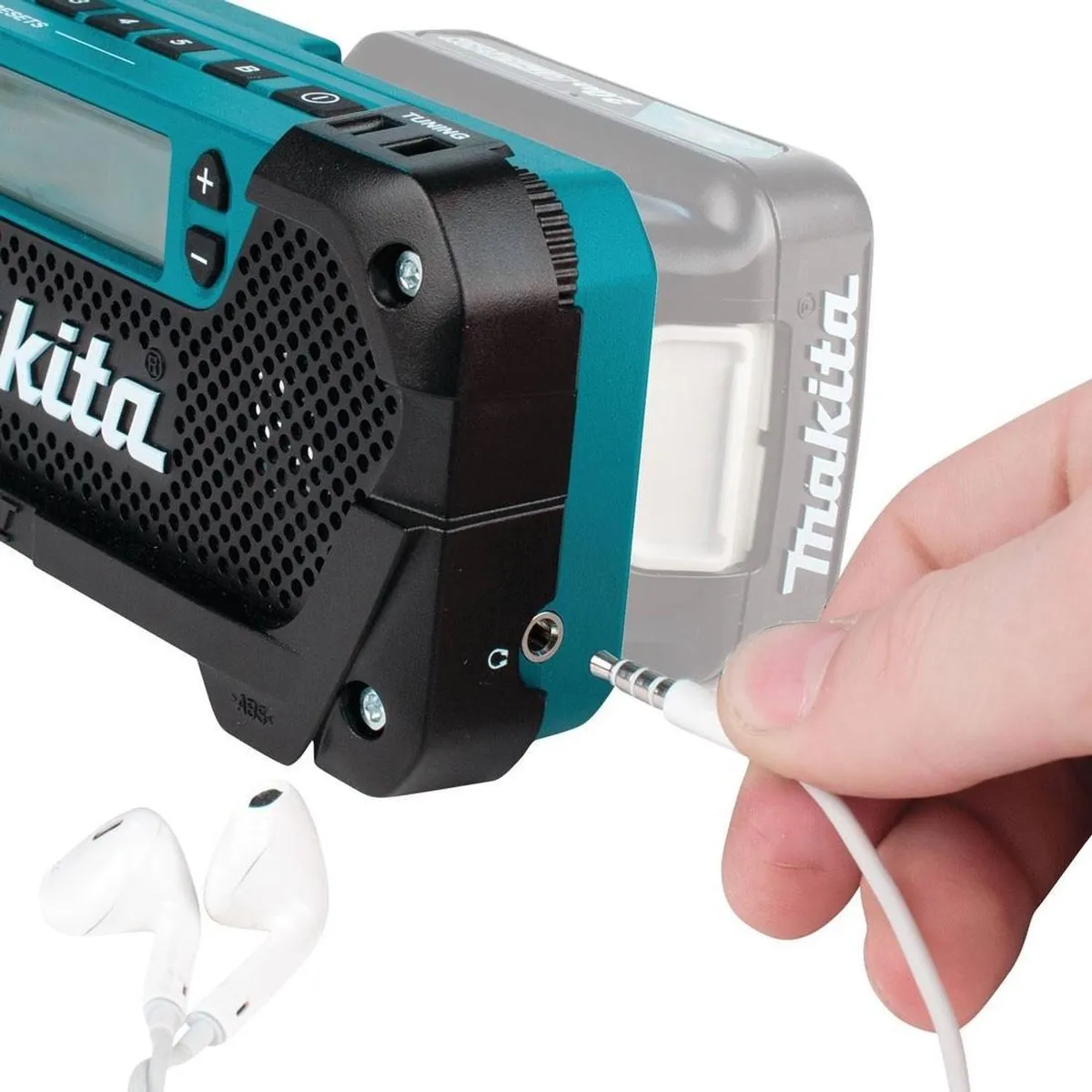 Makita MR052 Accu Radio - Groen