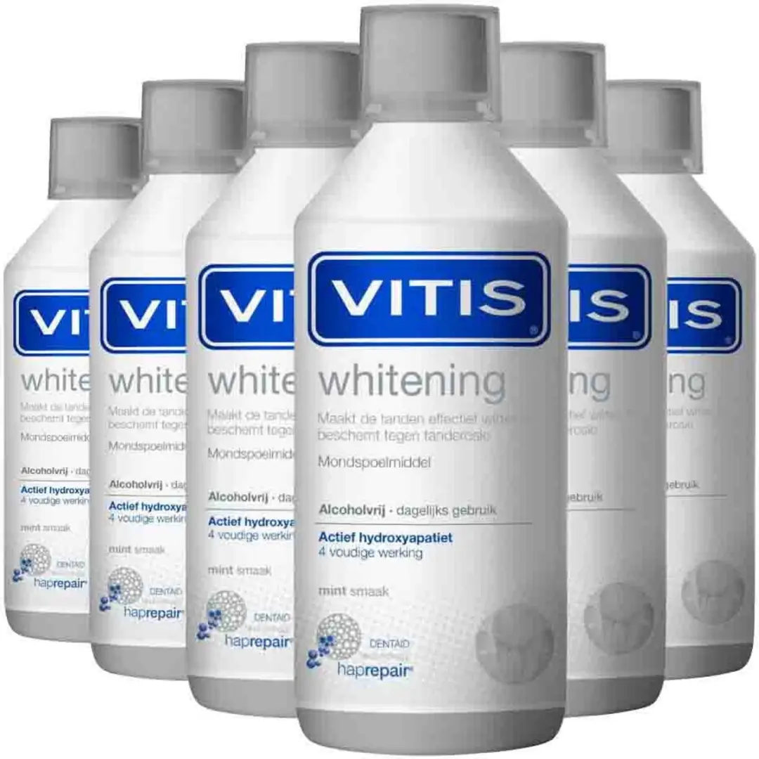 Vitis Mondwater Whitening 500ml