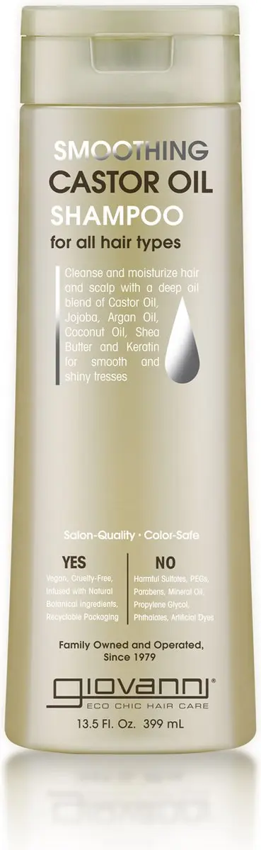 Giovanni Cosmetics Smoothing Castor Oil Shampoo 399ml