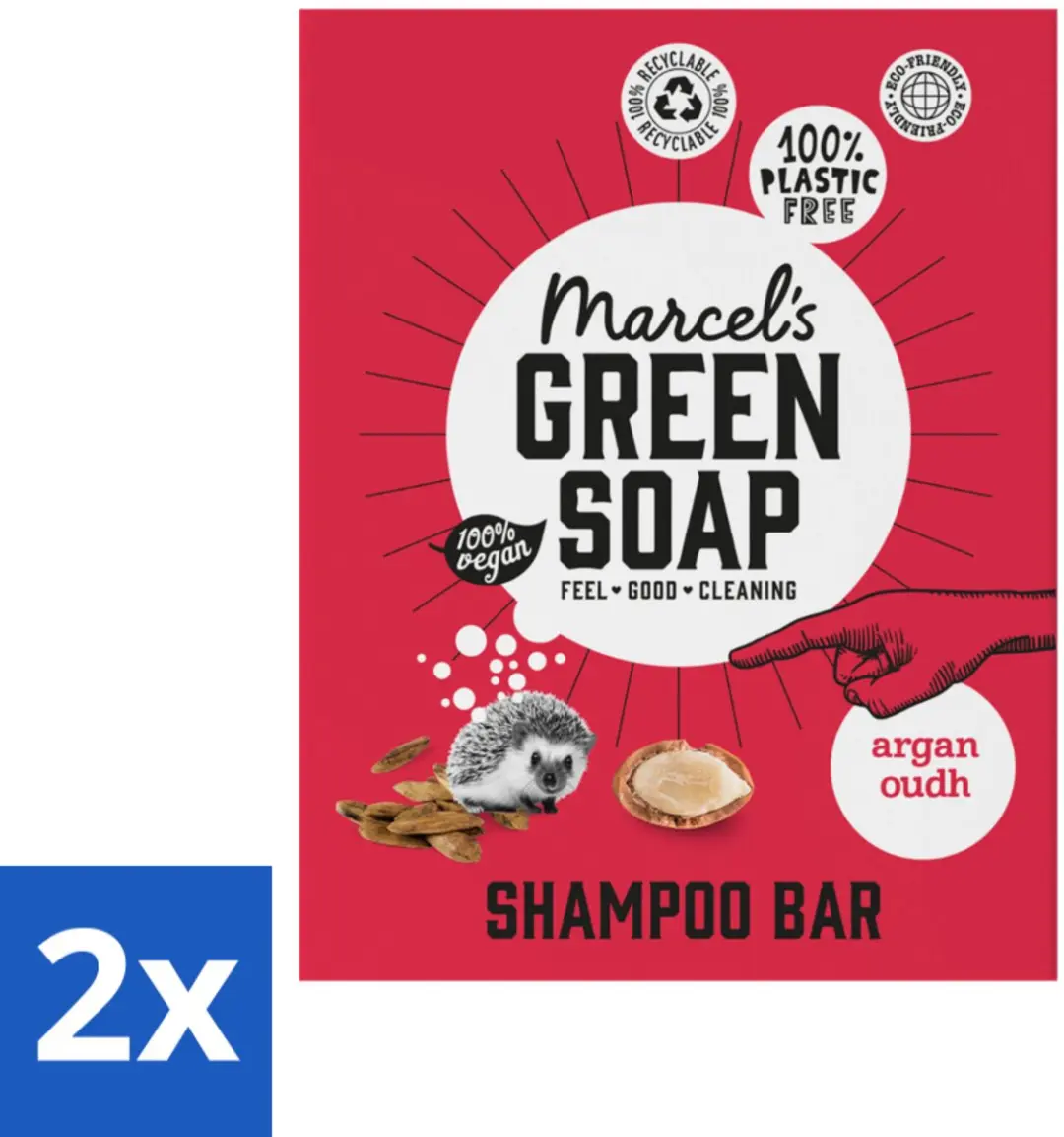 Marcel's Green Soap Shampoobar Argan & Oudh