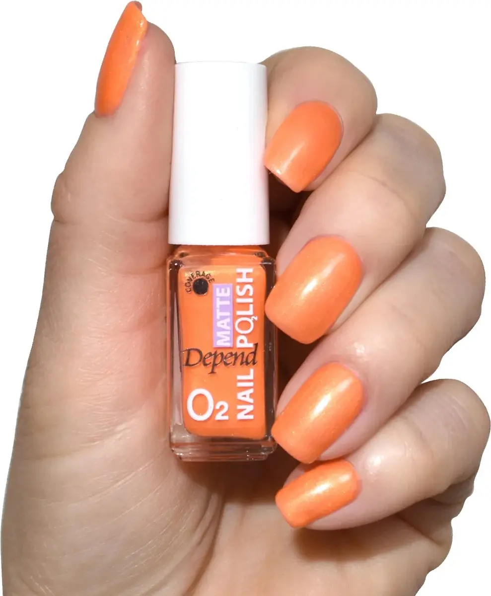 Depend Cosmetics Nagellak Oranje 695 Mat - 5ml