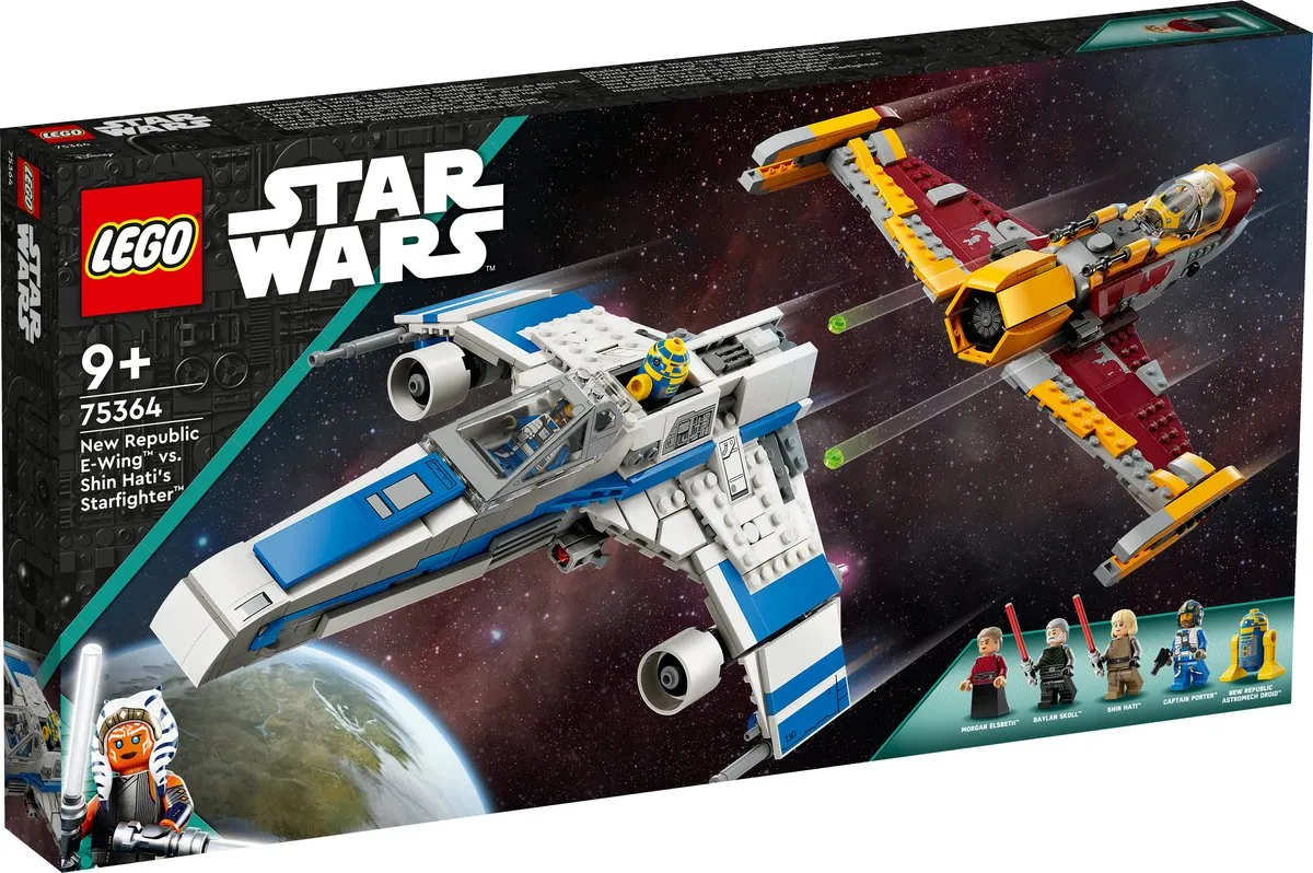 LEGO Star Wars New Republic E-wing vs. Shin Hati's Starfighter 75364 - 1056 Stukken