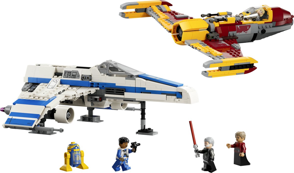 LEGO Star Wars New Republic E-wing vs. Shin Hati's Starfighter Ruimteschip Set - 75364