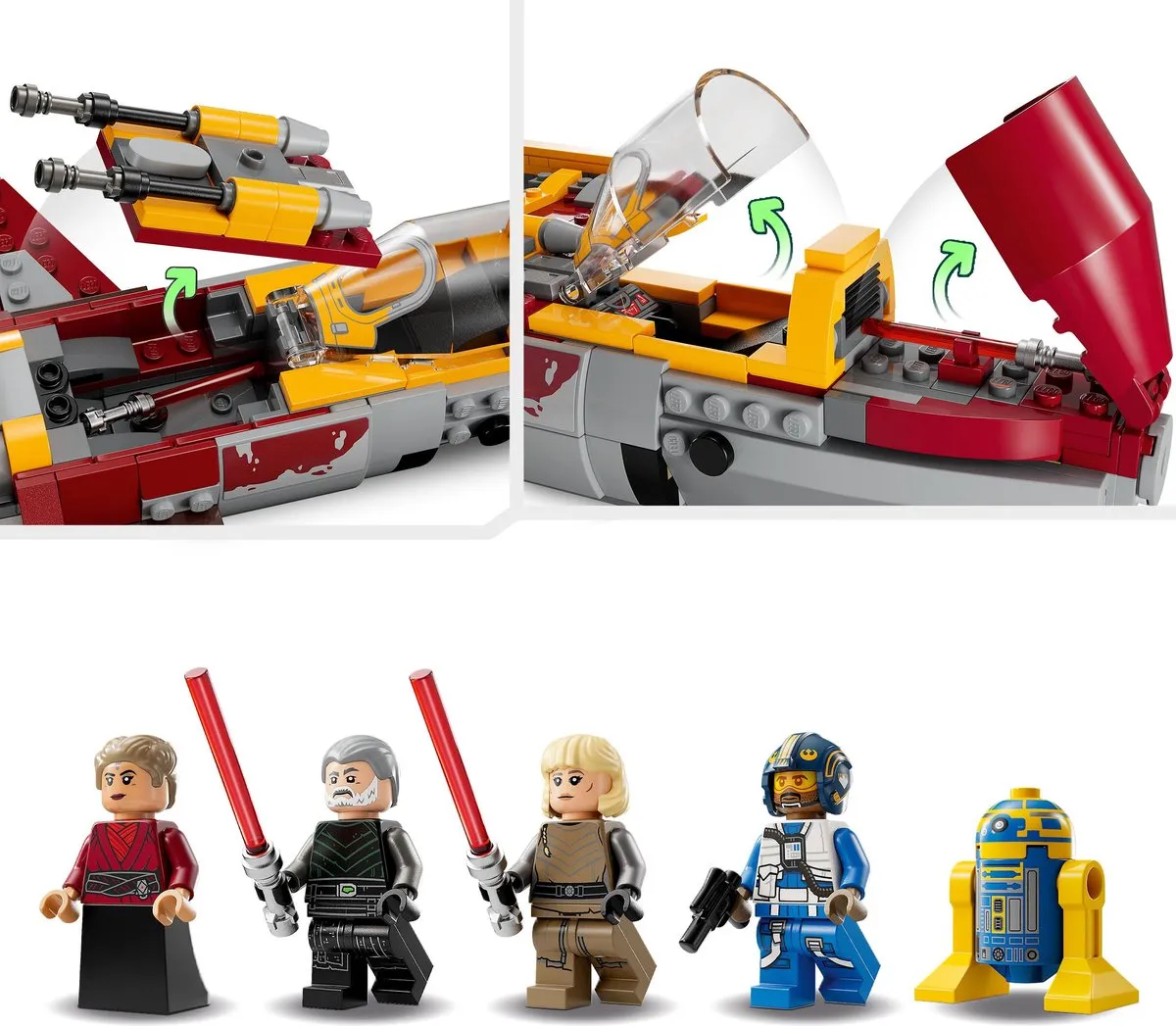 LEGO Star Wars New Republic E-wing vs. Shin Hati's Starfighter 75364 - 1056 Stukken