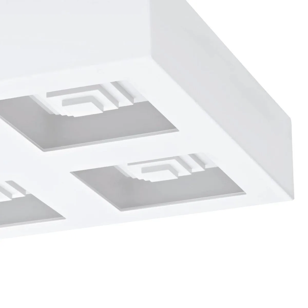Eglo Ferreros Plafondlamp LED 27cm - 4 Lichtpunten - Warm Wit